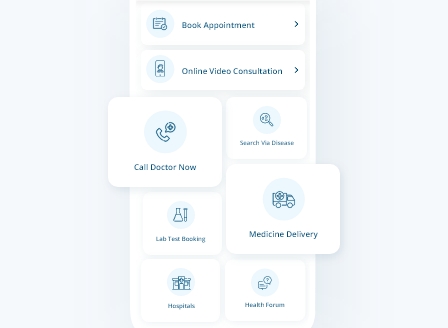 Marham Mobile App Interface