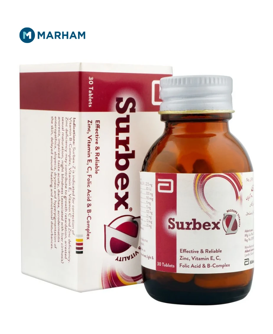 Surbex Z Tablet - Medicine in Pakistan