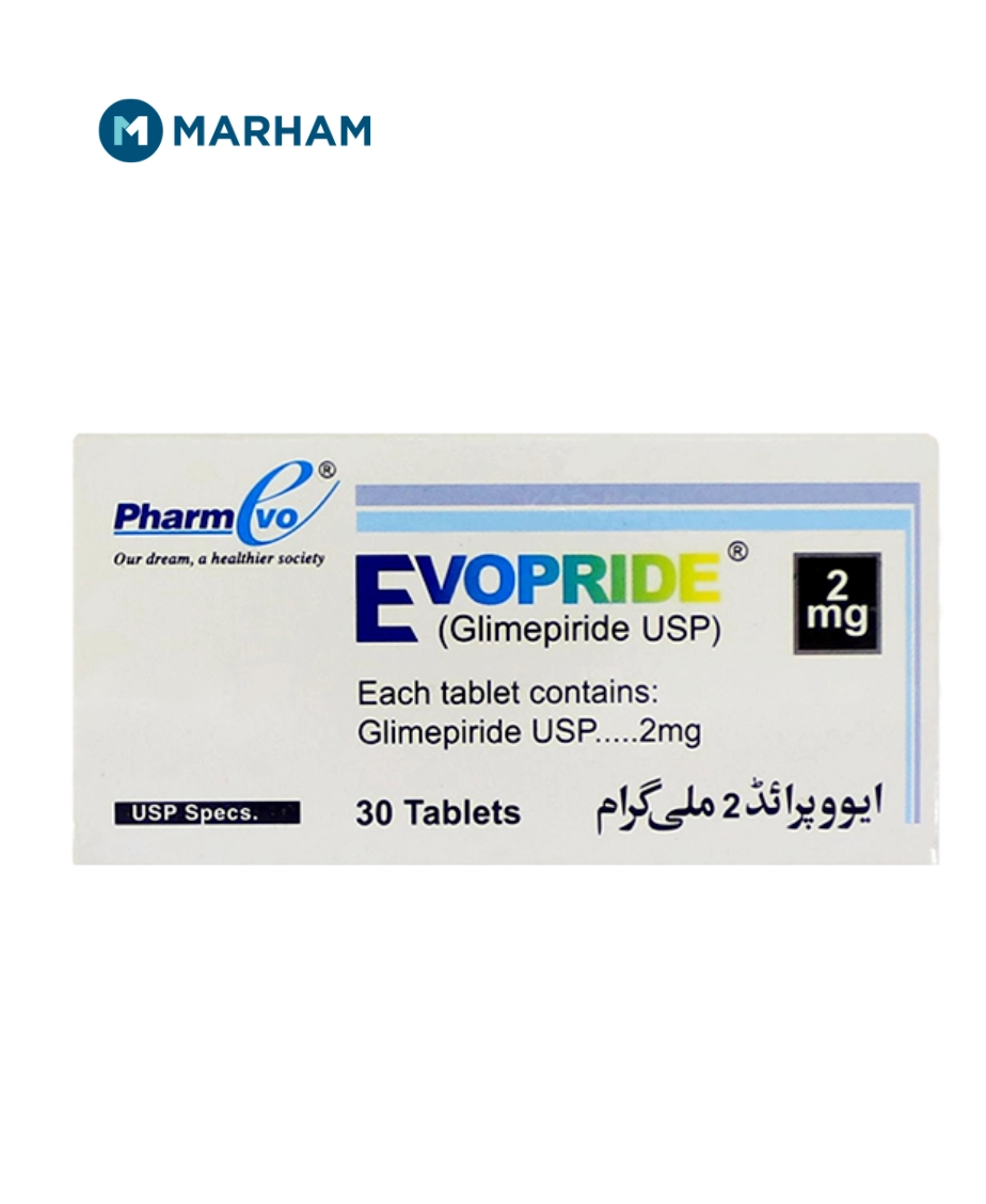 Evopride Tablet - Medicine in Pakistan