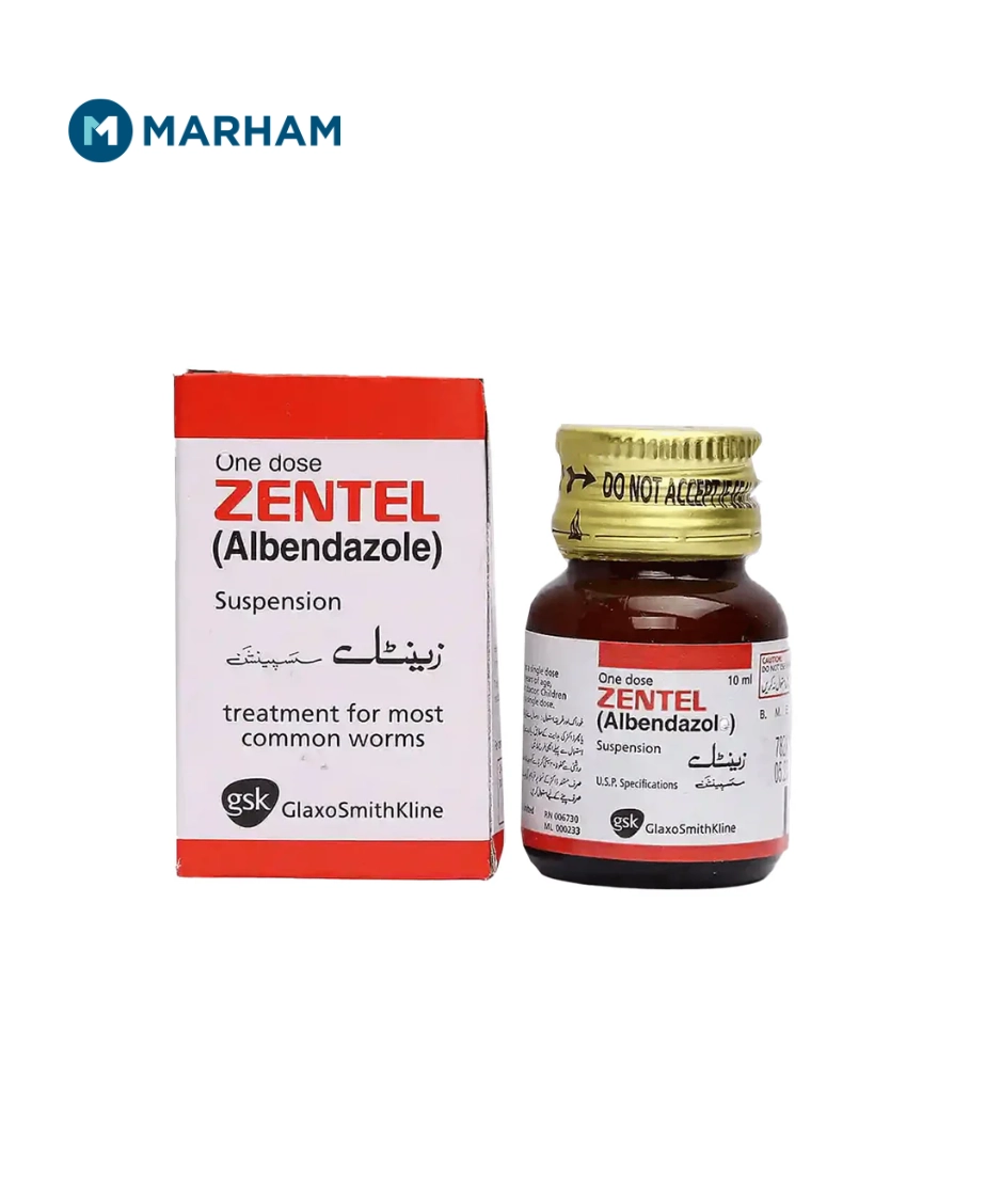 Zentel Syrup - Medicine in Pakistan