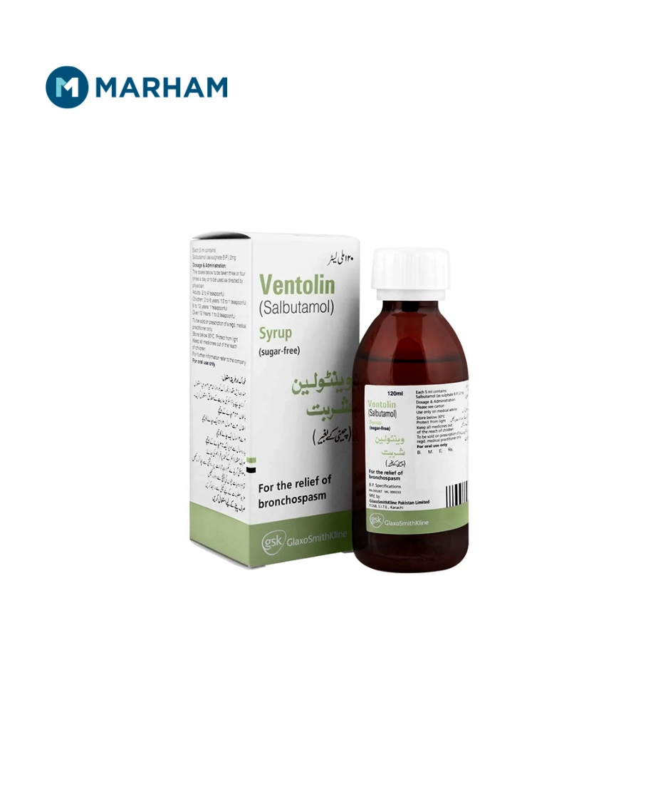 Ventolin Syrup - Medicine in Pakistan